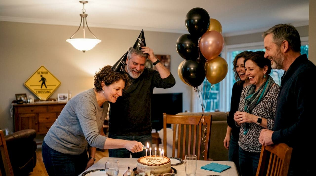 Creative 'Over the Hill' Birthday Ideas for Milestones