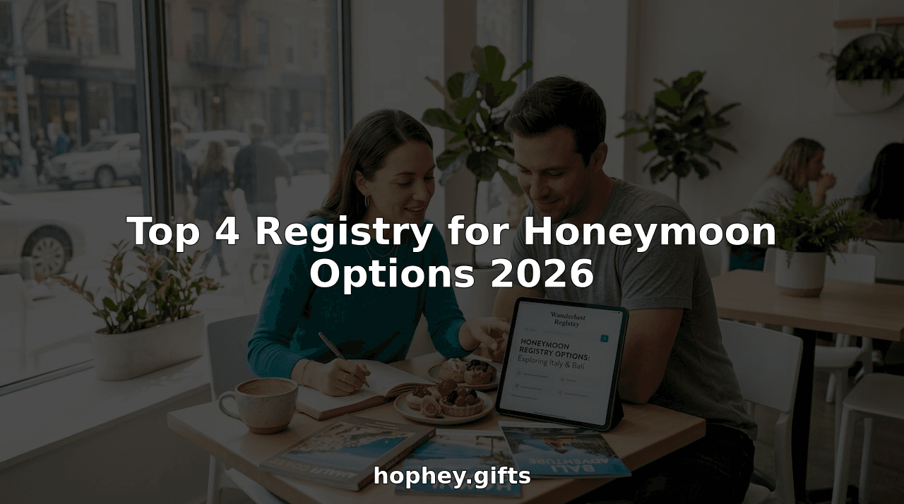 Top 4 Registry for Honeymoon Options 2026